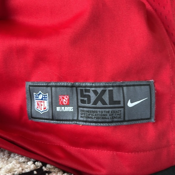 NFL NIKE Tampa Bay Buccaneers Devin White  Red Legend Jersey NEW Mens 5XL - Picture 6 of 10